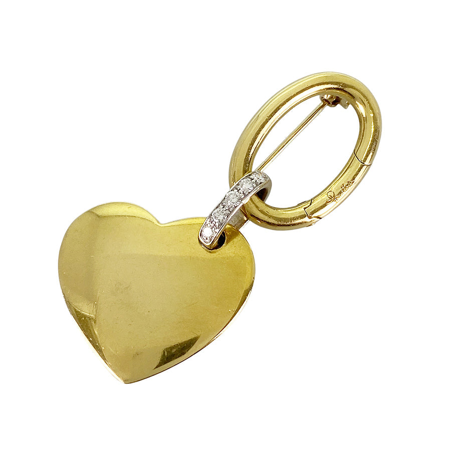 Pomellato heart Brooch