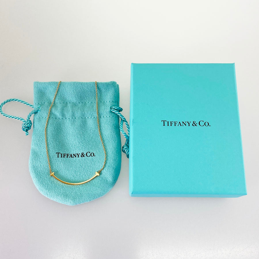 TIFFANY&Co. T Smile Small Necklace