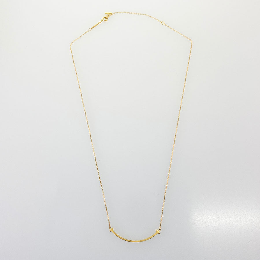 TIFFANY&Co. T Smile Small Necklace