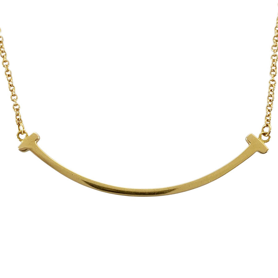 TIFFANY&Co. T Smile Small Necklace