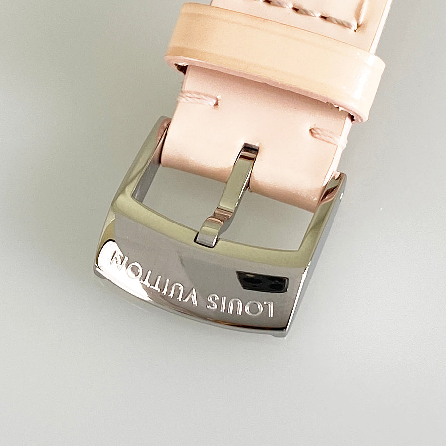 LOUIS VUITTON Monogram Vernis Tambour Q12MG Women's Watch