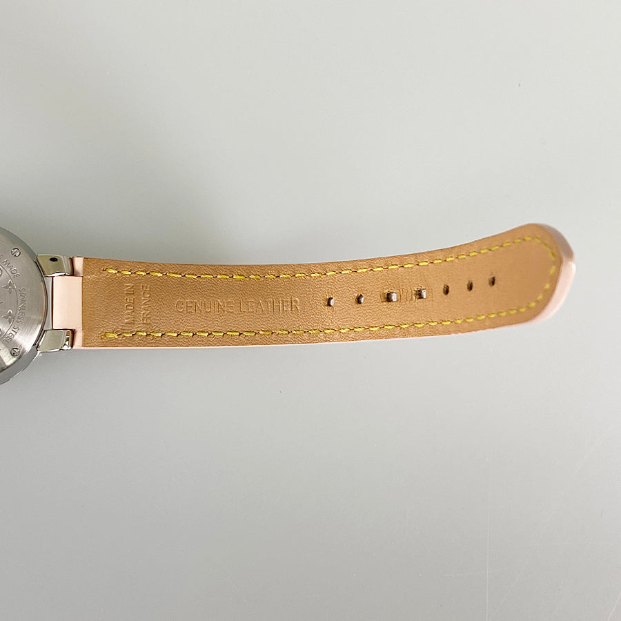 LOUIS VUITTON Monogram Vernis Tambour Q12MG Women's Watch