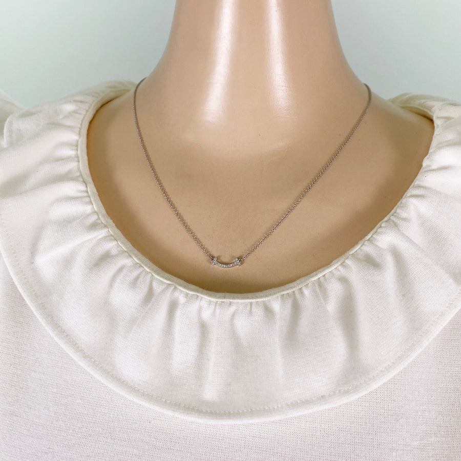 TIFFANY&Co. T Smile mini Necklace