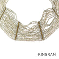 Necklace Yellow gold Keshi Pearl