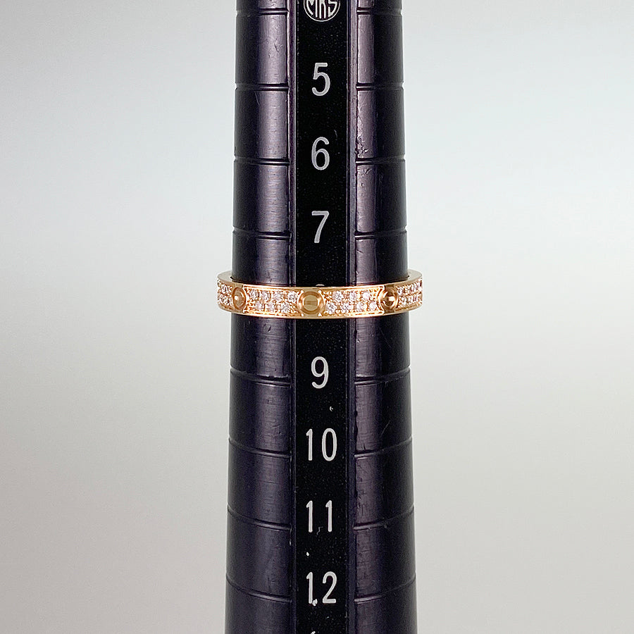 Cartier Mini Love Pave B4218100 Ring