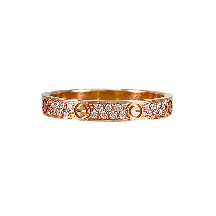 Cartier Mini Love Pave B4218100 Ring