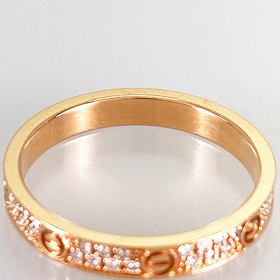 Cartier Mini Love Pave B4218100 Ring
