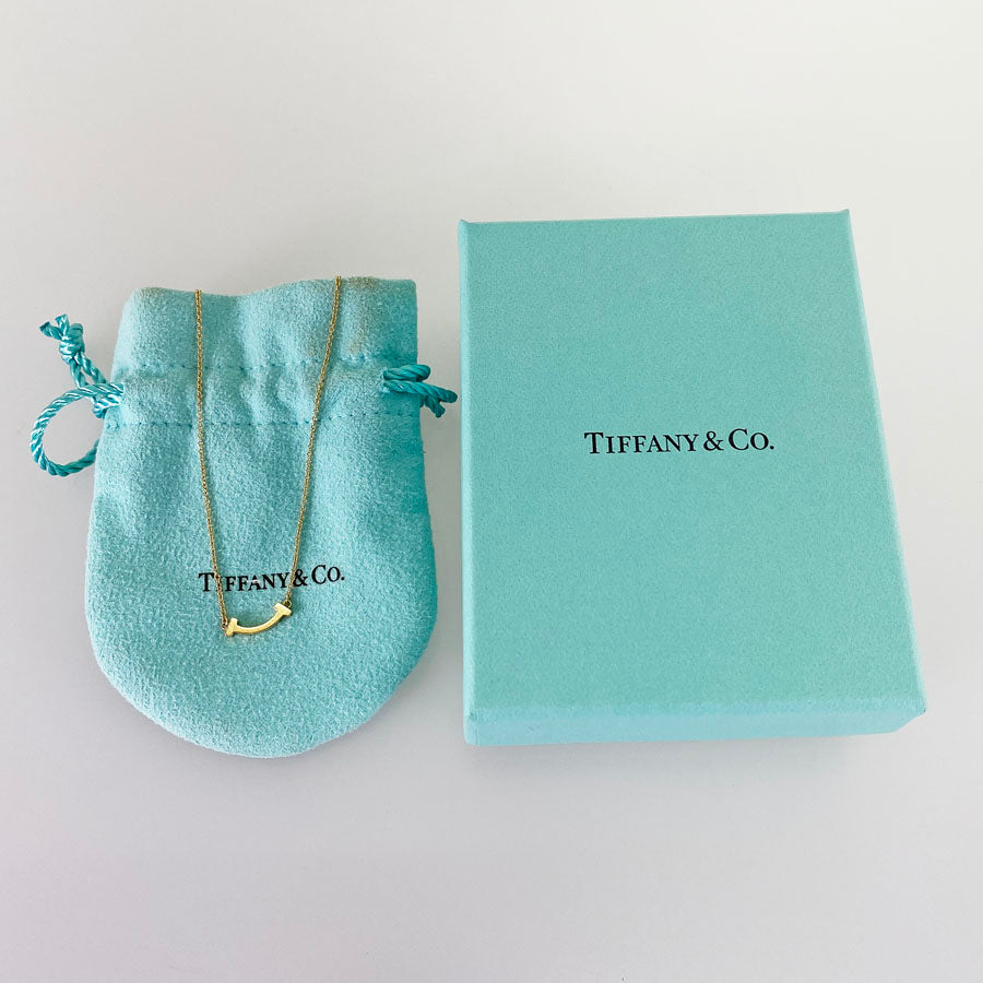 TIFFANY&Co. T Smile mini Necklace