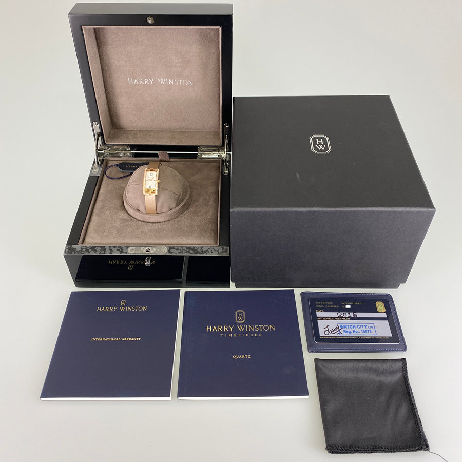 HARRY WINSTON Avenue C Mini AVCQHM16RR032 Women's Watch