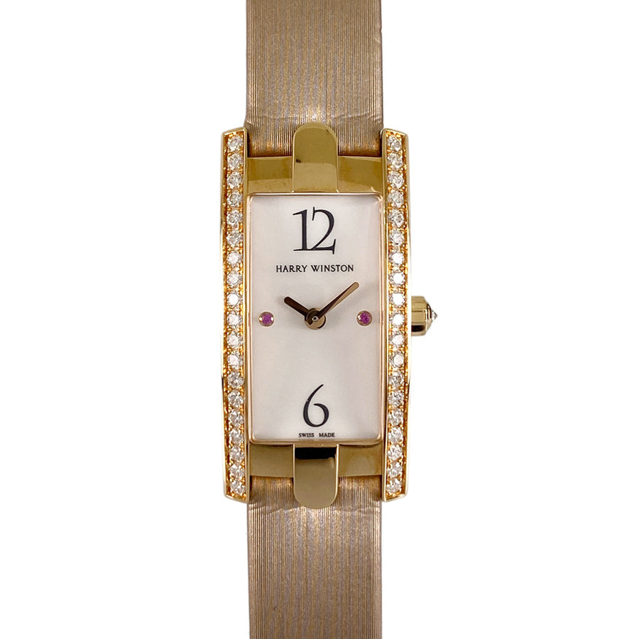 HARRY WINSTON Avenue C Mini AVCQHM16RR032 Women's Watch
