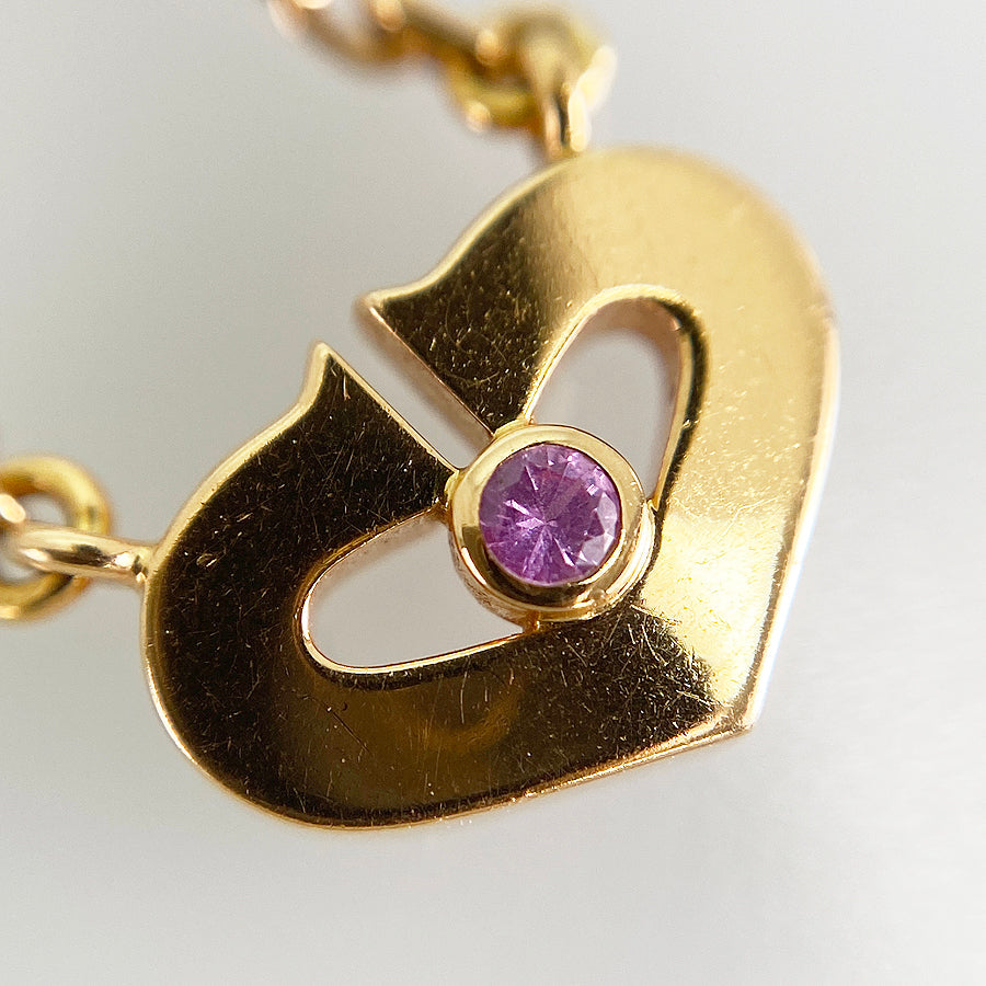 Cartier C Heart B3044500 Necklace