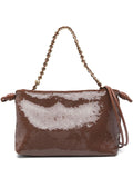 Loewe Women Flamenco Medium Sequined Clutch