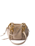 Prada Women Prada Dangle Mini Leather Bucket Bag