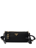 Prada Women Re-Nylon And Leather Shoulder Bag