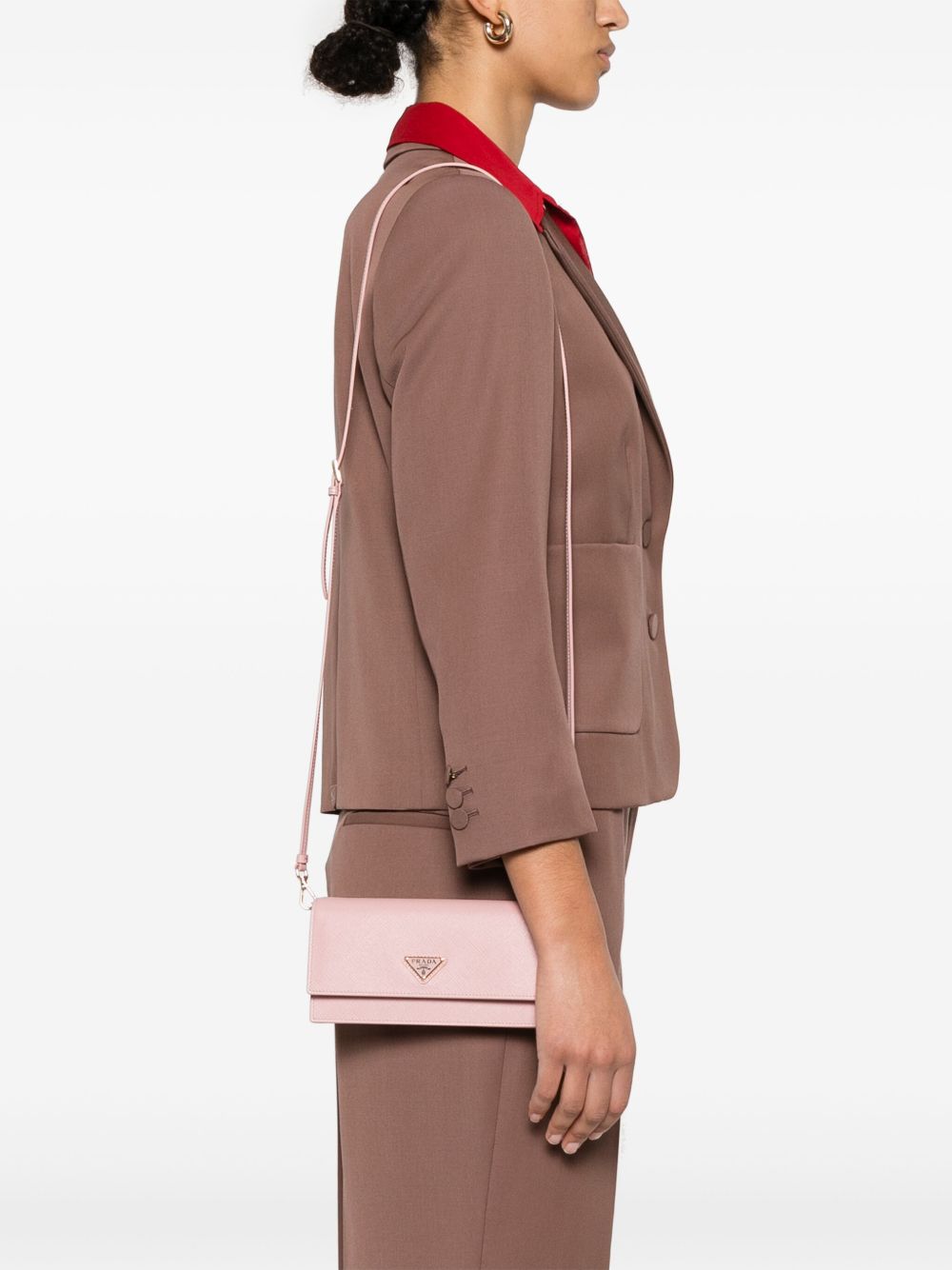 Prada Women Saffiano Leather Mini Bag
