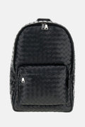 Bottega Veneta Men Leather Messenger Backpack