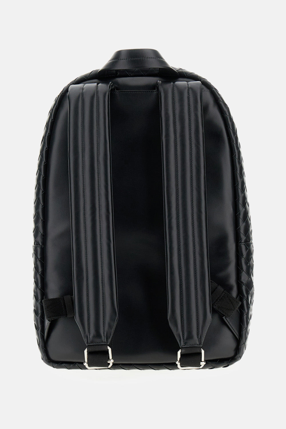 Bottega Veneta Men Leather Messenger Backpack
