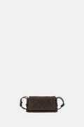 Bottega Veneta Women Notturno Suede Pochette