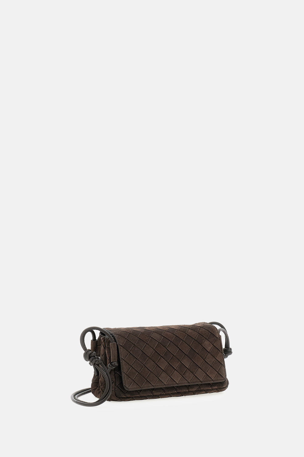 Bottega Veneta Women Notturno Suede Pochette