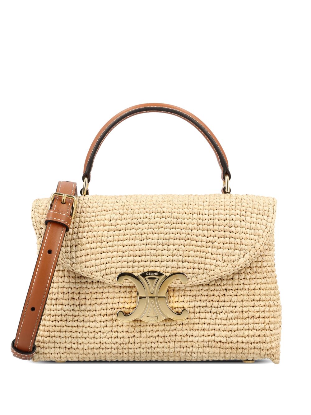 Celine Women Nino Teen Rafia Handbag