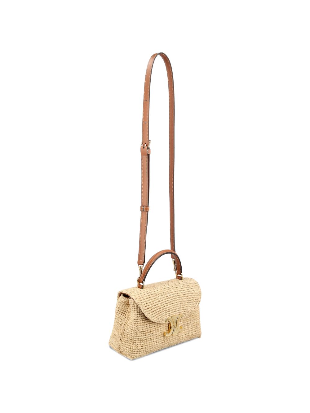 Celine Women Nino Teen Rafia Handbag