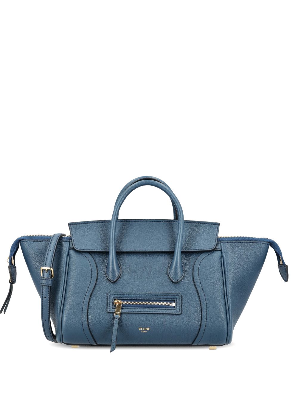 Celine Women Luggage Small Leather Tote