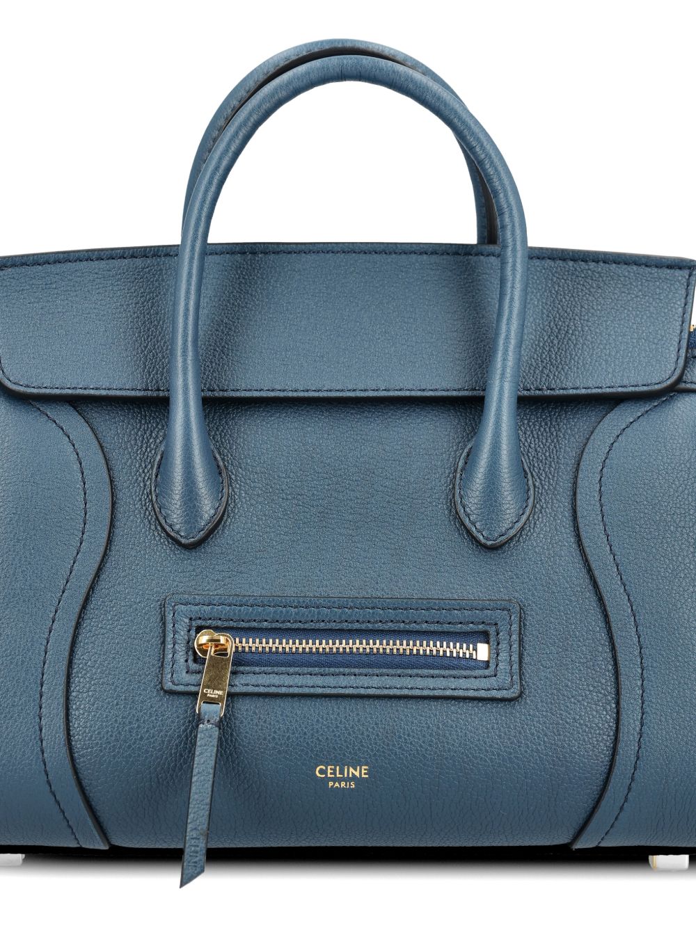 Celine Women Luggage Small Leather Tote