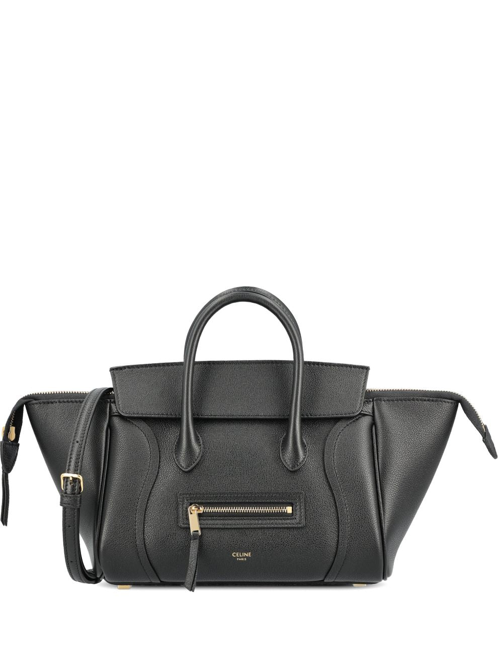 Celine Women Luggage Small Leather Tote