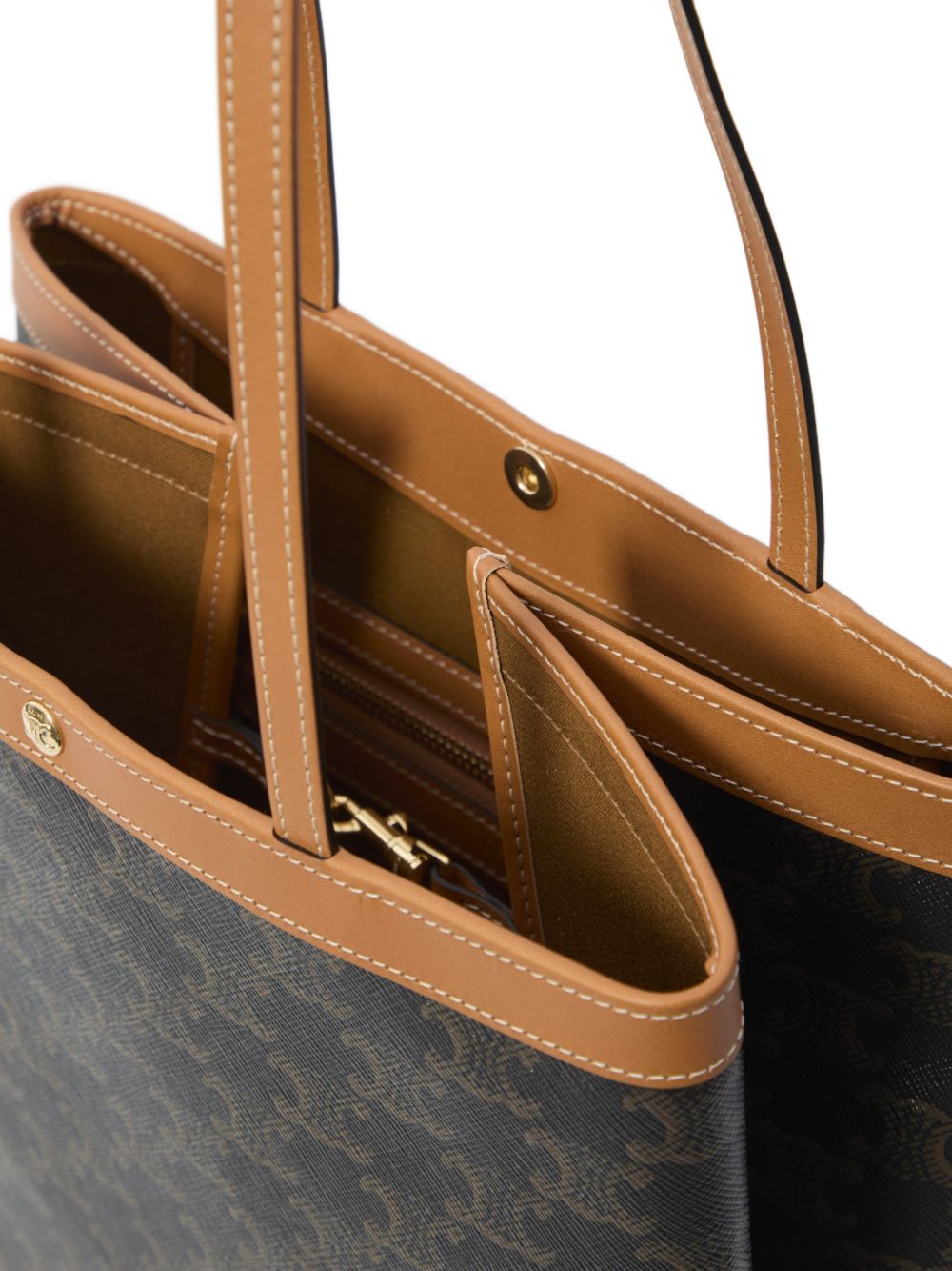 Celine Women Triomphe Canvas Medium Tote