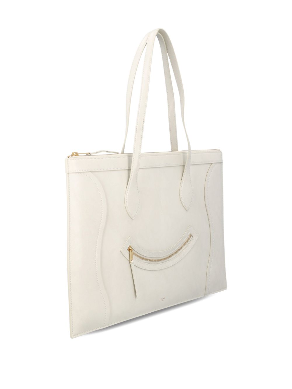 Celine Women Luggage Leather Tote Bag