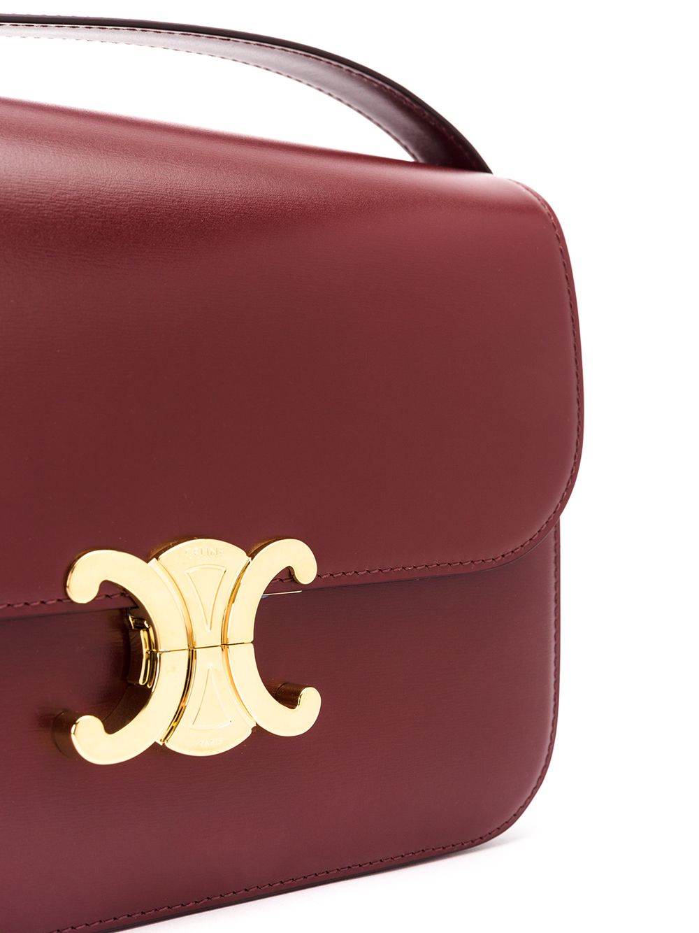 Celine Women Classique Triomphe Leather Crossbody Bag