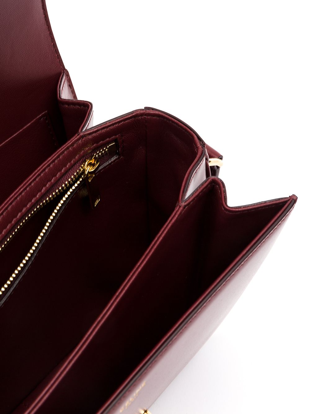 Celine Women Classique Triomphe Leather Crossbody Bag