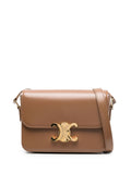 Celine Women Triomphe Teen Leather Crossbody Bag