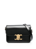 Celine Women Triomphe Teen Leather Crossbody Bag