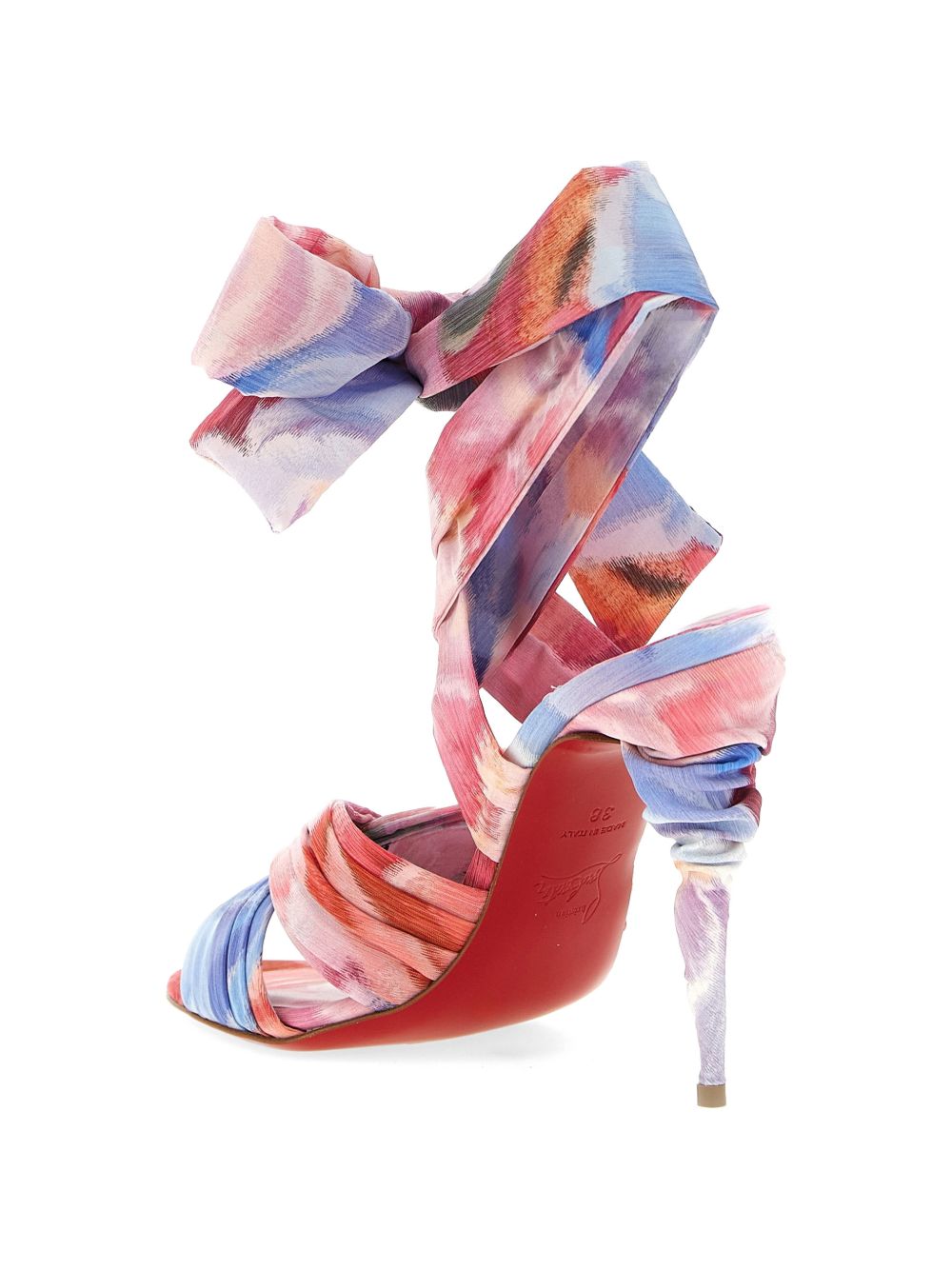 Christian Louboutin Women Affabula Peony Print Sandals