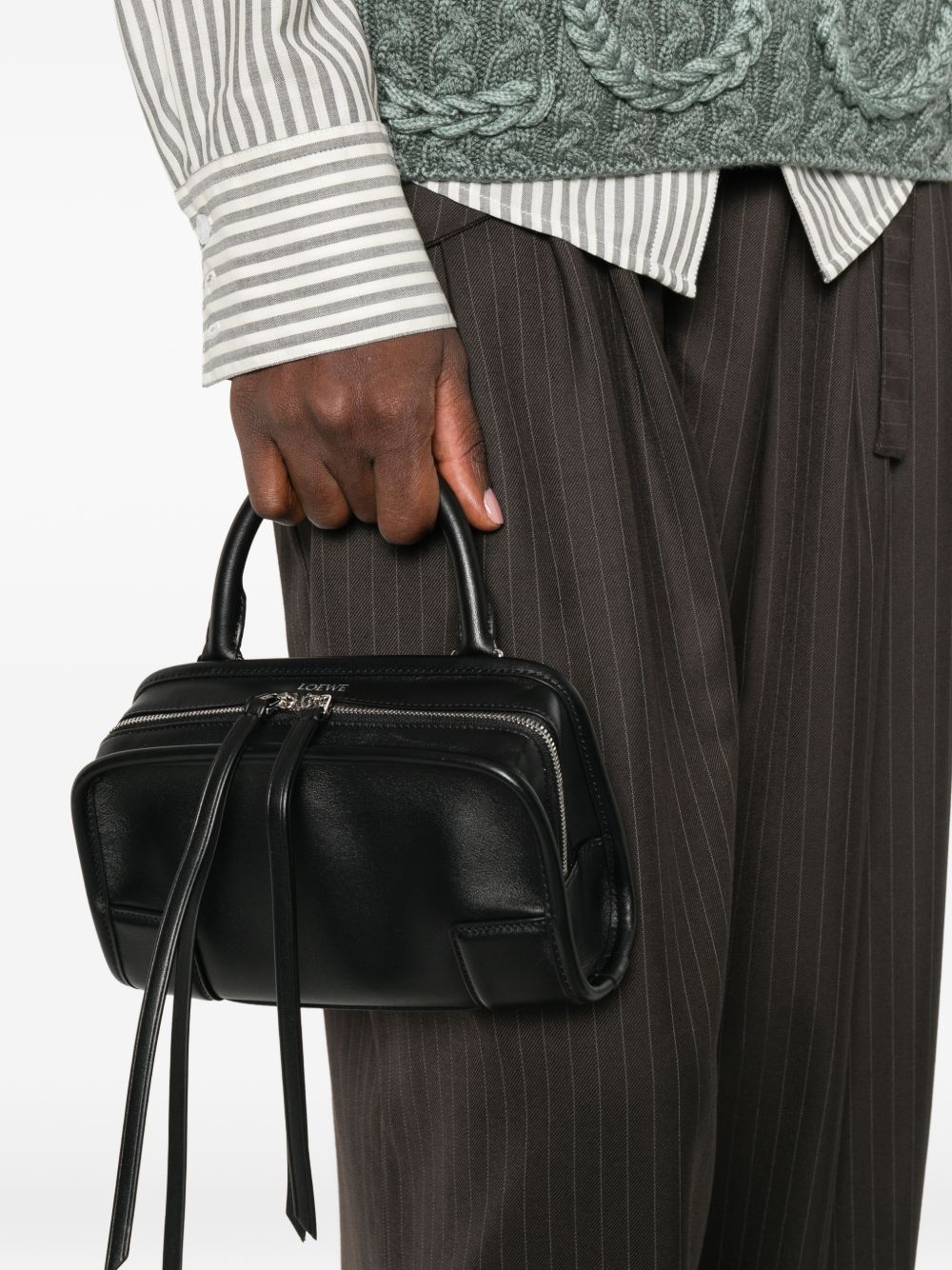 Loewe Women Amazona 180 Mini Leather Handbag