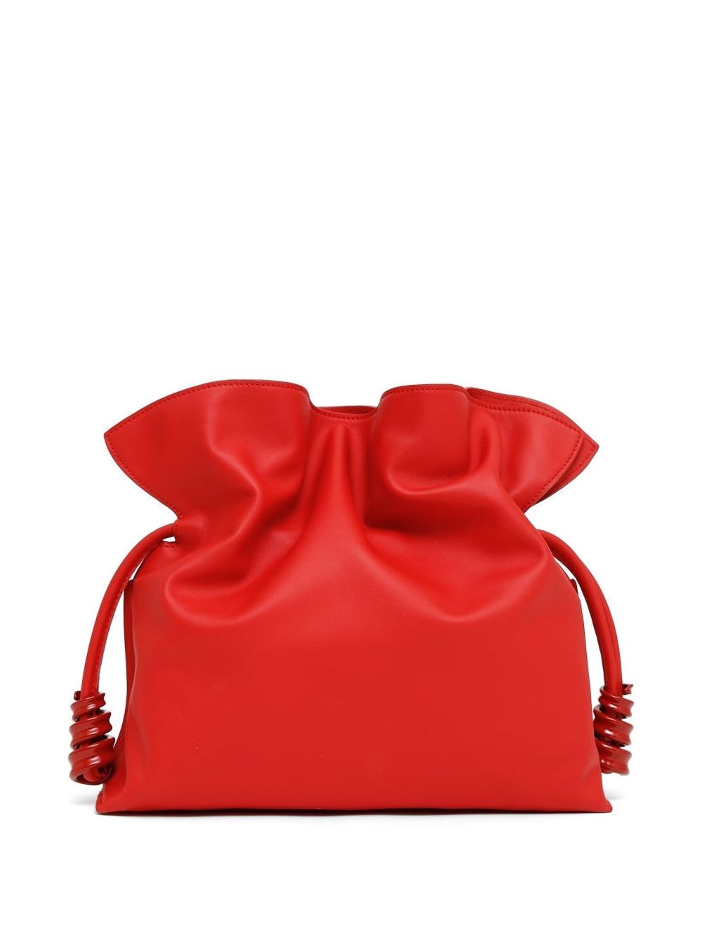 Loewe Women Flamenco Medium Leather Clutch