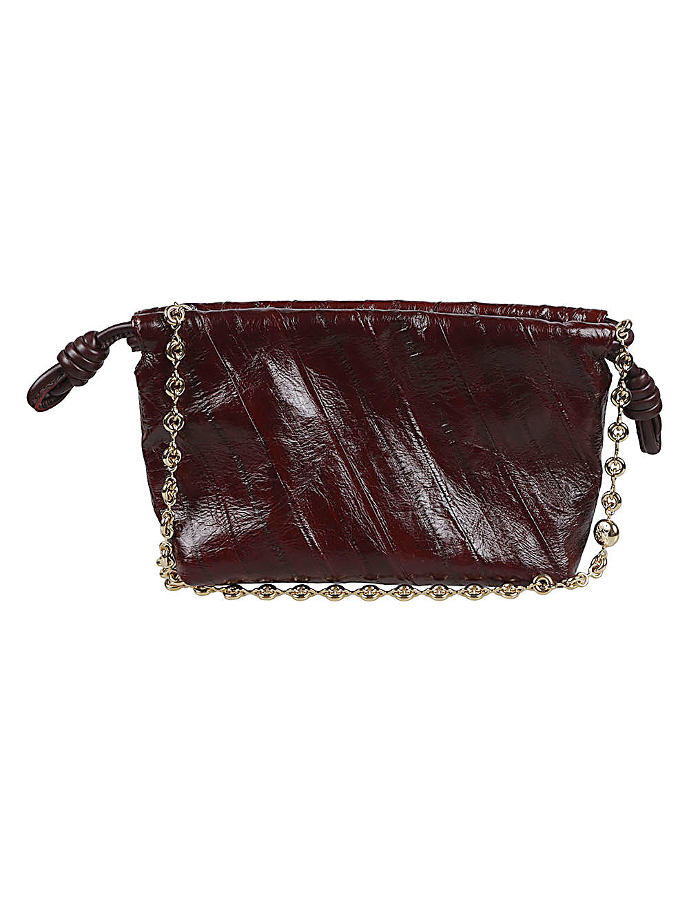 Loewe Women Flamenco Leather Mini Clutch