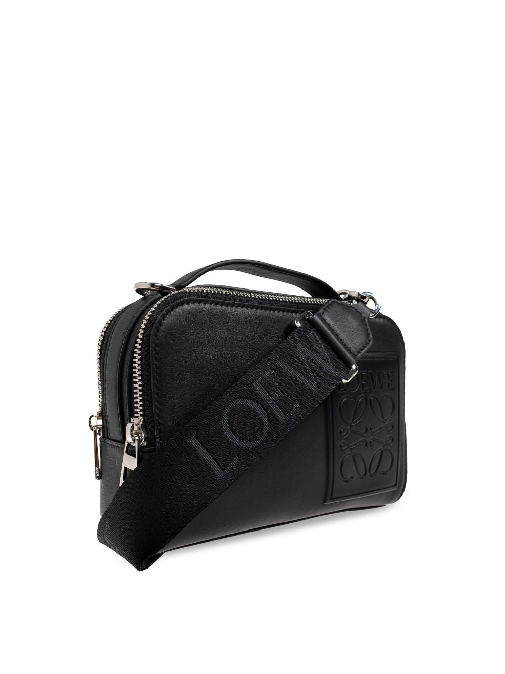 Loewe Men Camera Mini Leather Crossbody Bag