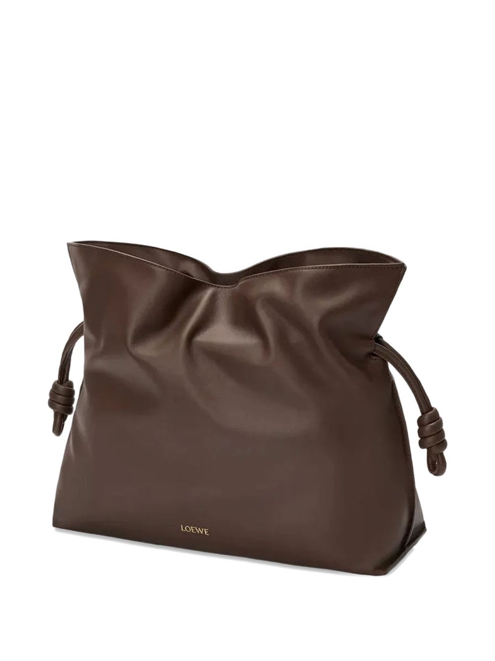 Loewe Women Flamenco Large Leather Clutch