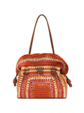 Loewe Paula's Ibiza Women Flamenco Medium Rafia Clutch