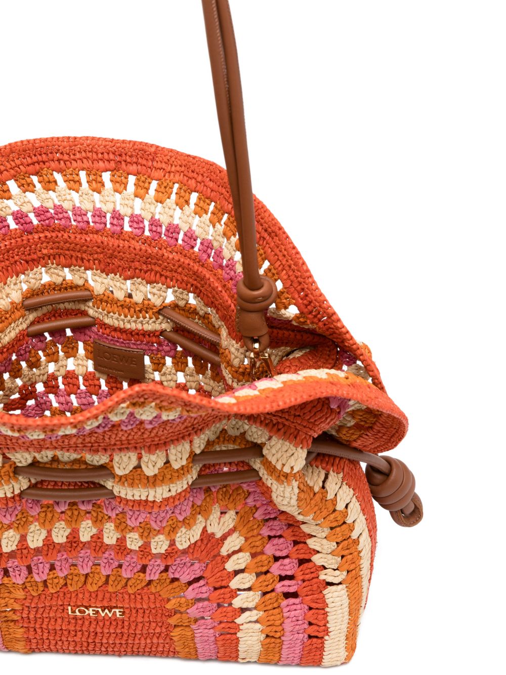 Loewe Paula's Ibiza Women Flamenco Medium Rafia Clutch