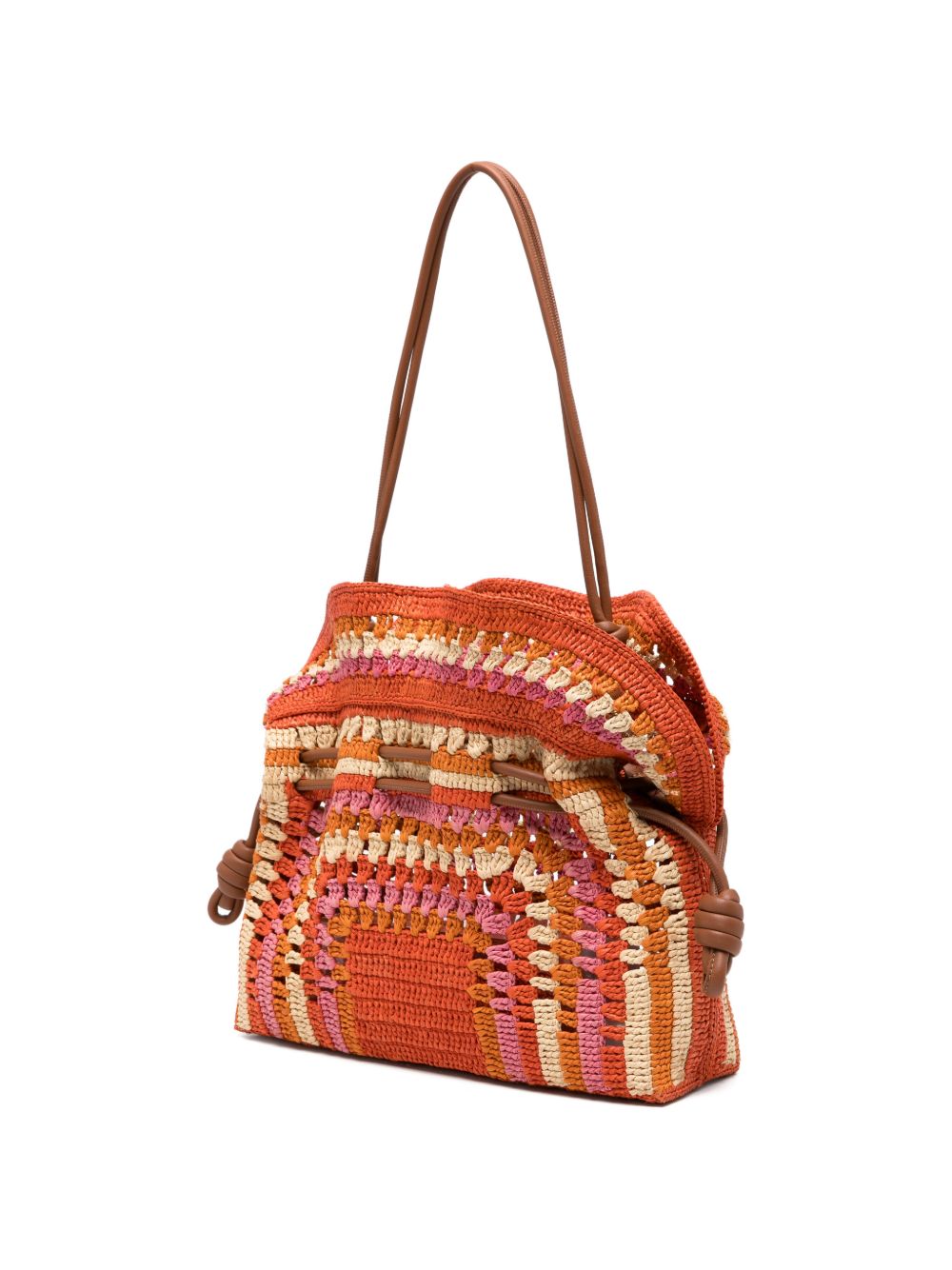 Loewe Paula's Ibiza Women Flamenco Medium Rafia Clutch