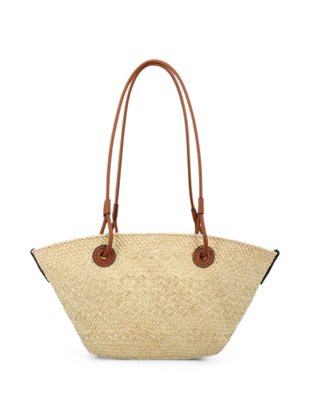 Loewe Paula's Ibiza Women Anagram Rafia Small Tote