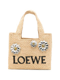 Loewe Paula's Ibiza Women Loewe Font Daisy Mini Tote