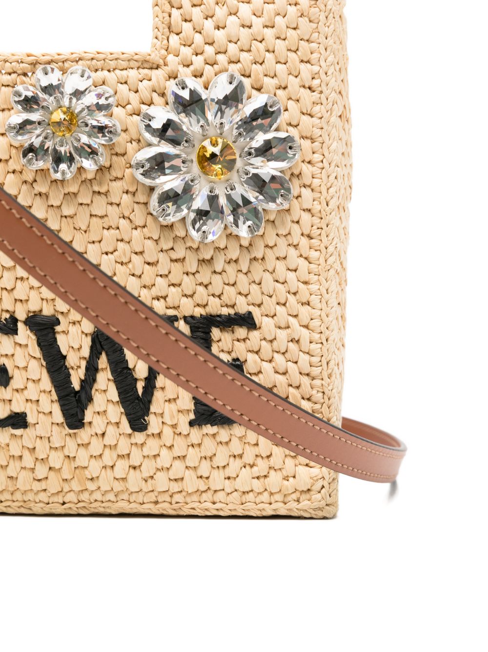 Loewe Paula's Ibiza Women Loewe Font Daisy Mini Tote