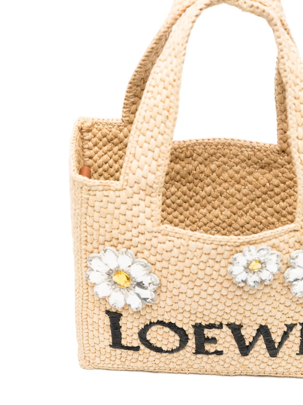 Loewe Paula's Ibiza Women Loewe Font Daisy Mini Tote