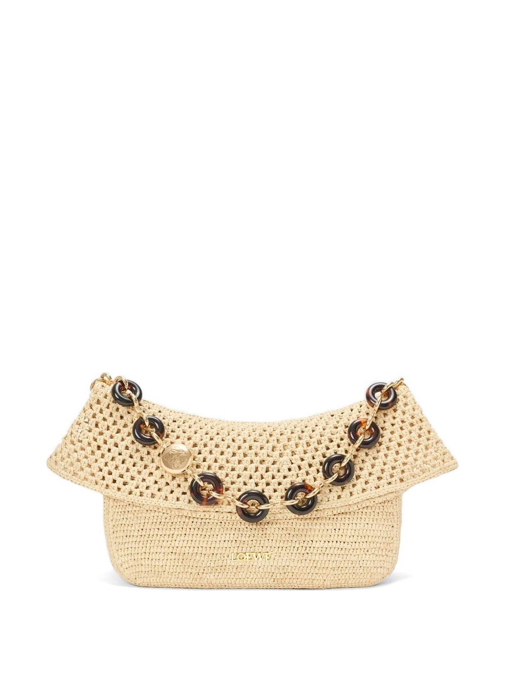 Loewe Paula's Ibiza Women Ola Crochet Medium Shoulder Bag