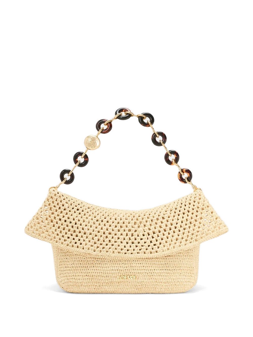 Loewe Paula's Ibiza Women Ola Crochet Medium Shoulder Bag
