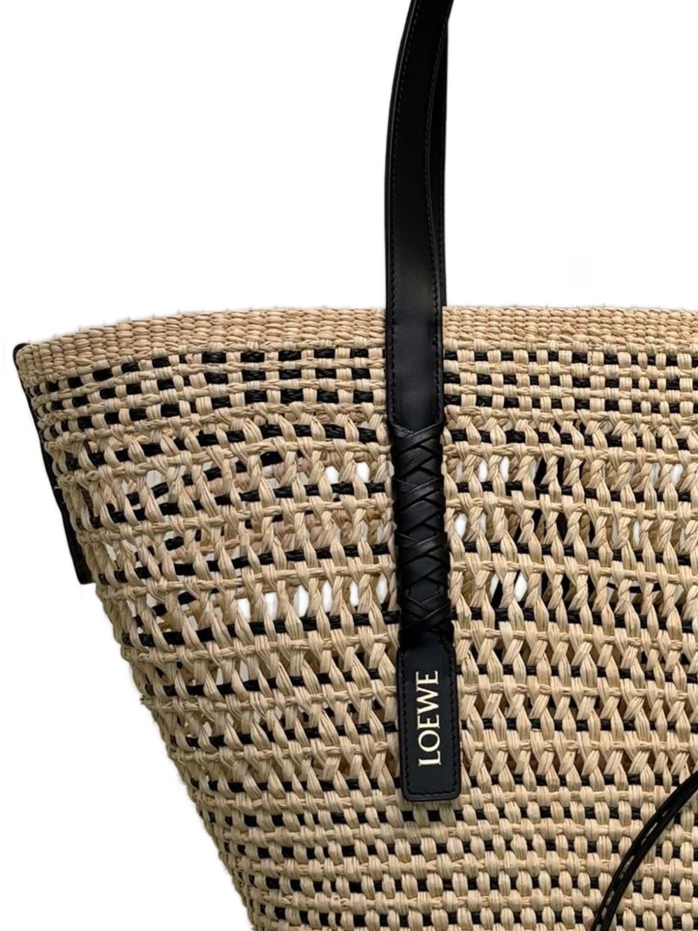 Loewe Paula's Ibiza Women Braid Medium Rafia Tote